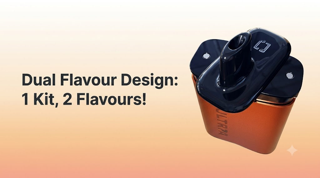 Dual Flavour Design: 1 Kit, 2 Flavours!