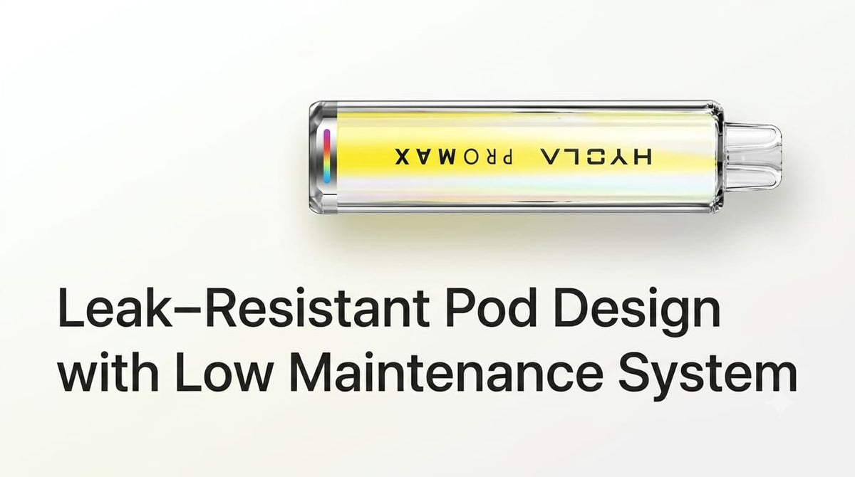 Leak-Resistant Pod Design with Low Maintenance System