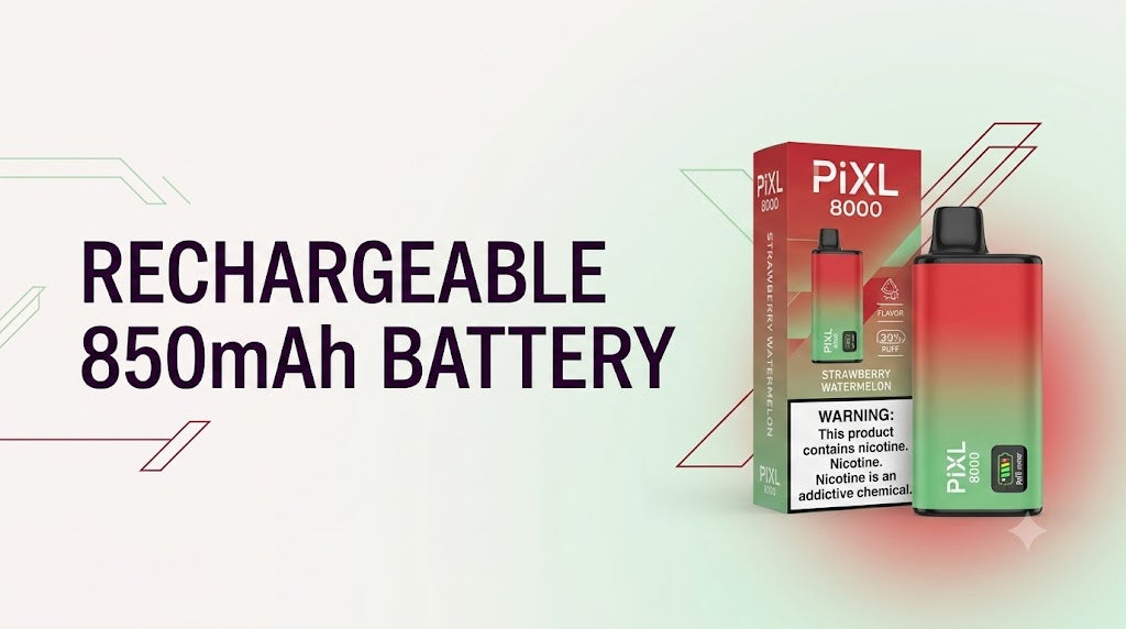 Rechargeable 850mAh Battery