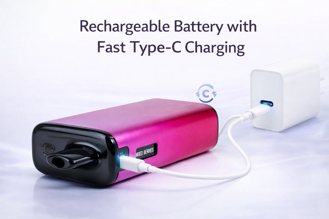 Rechargeable Battery with Fast Type-C Charging
