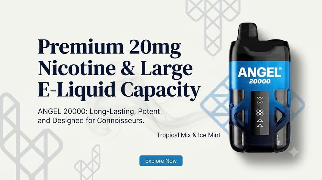 Premium 20mg Nicotine & Large E-Liquid Capacity