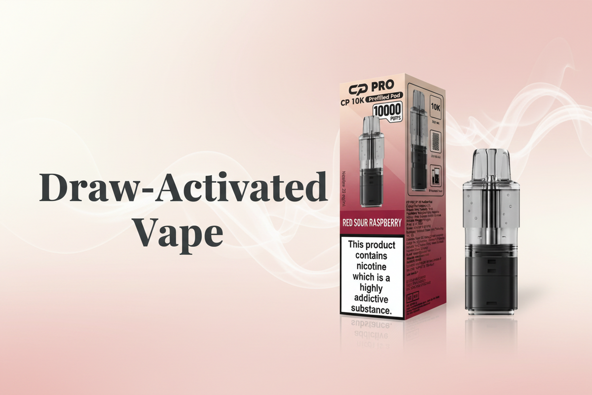 Draw-Activated Vape