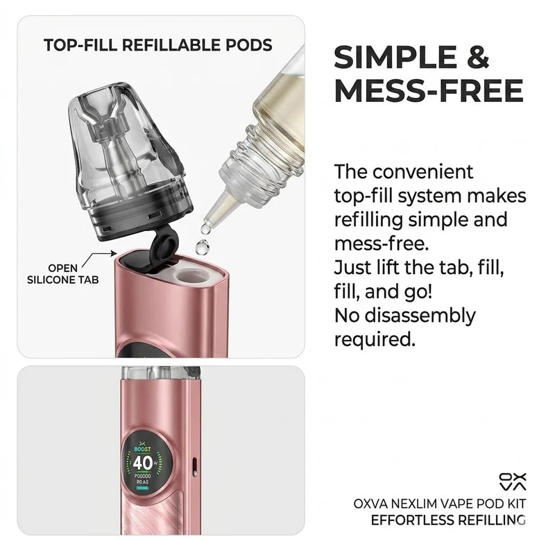 Refillable Pod Design Saves Time and Feels Simple