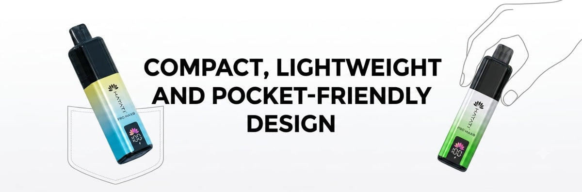 Compact, Lightweight and Pocket-Friendly Design
