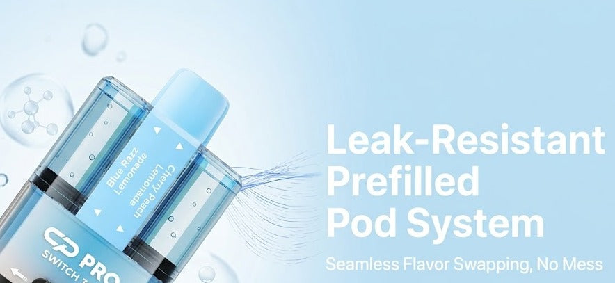 Leak-Resistant Prefilled Pod System