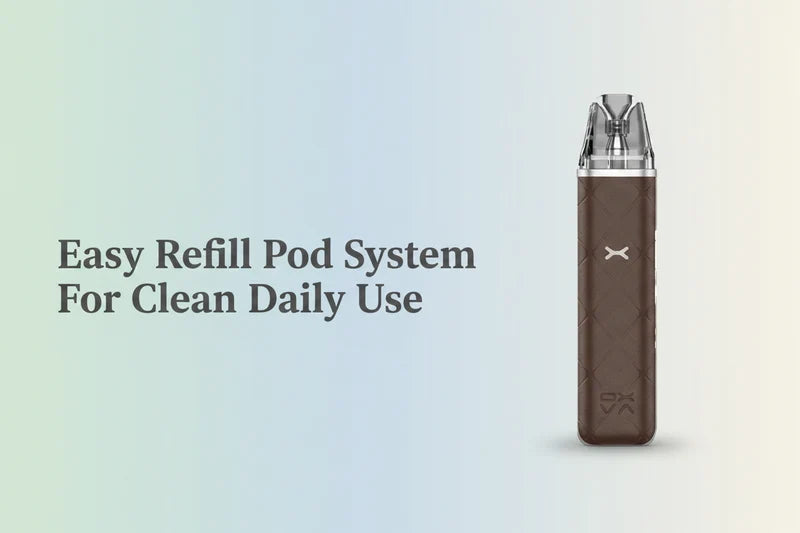 Easy Refill Pod System For Clean Daily Use