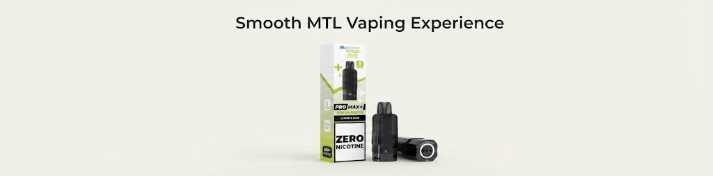 Smooth MTL Vaping Experience