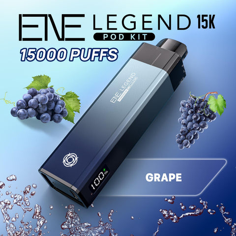 Elux ENE Legend 15k Vape Pod Kit Pack of 5 Simbavapes