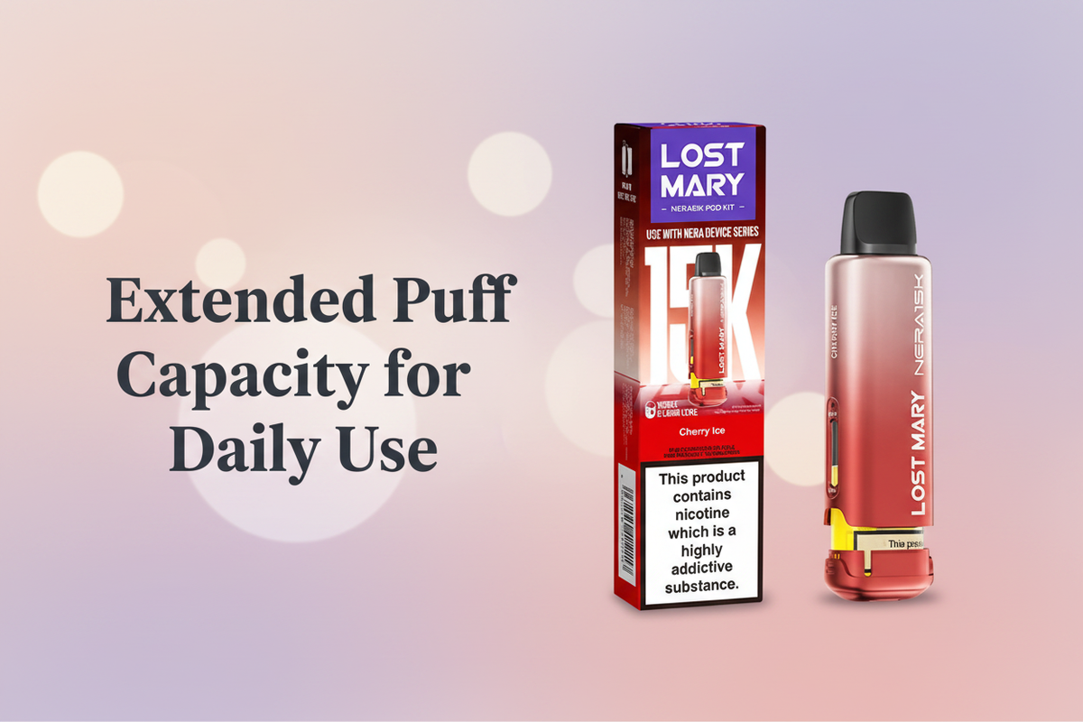 Extended Puff Capacity for Daily Use