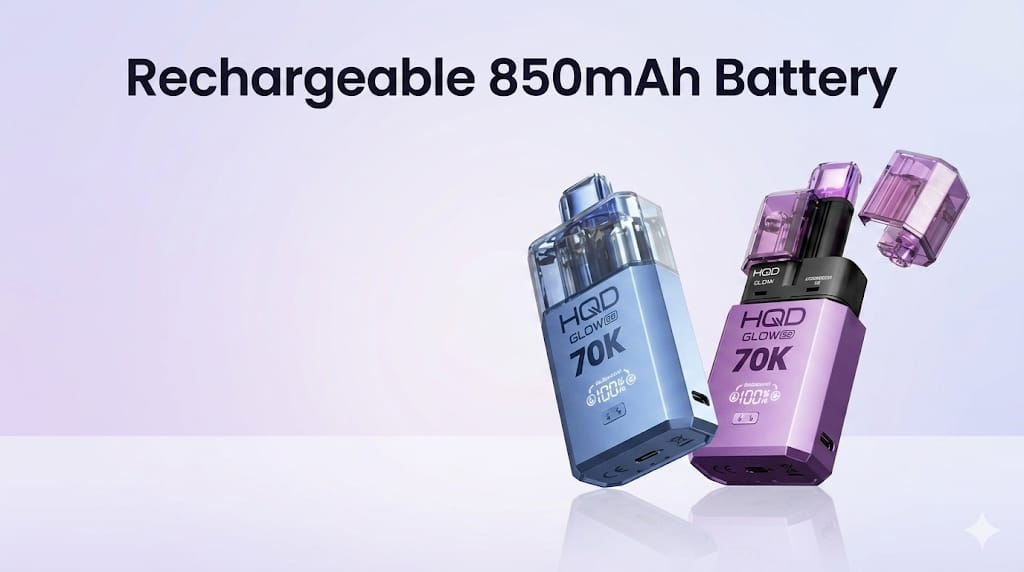 Rechargeable 850mAh Battery