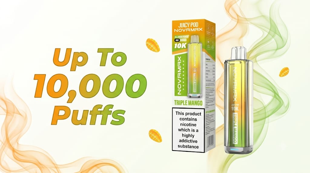 Up To 10,000 Puffs