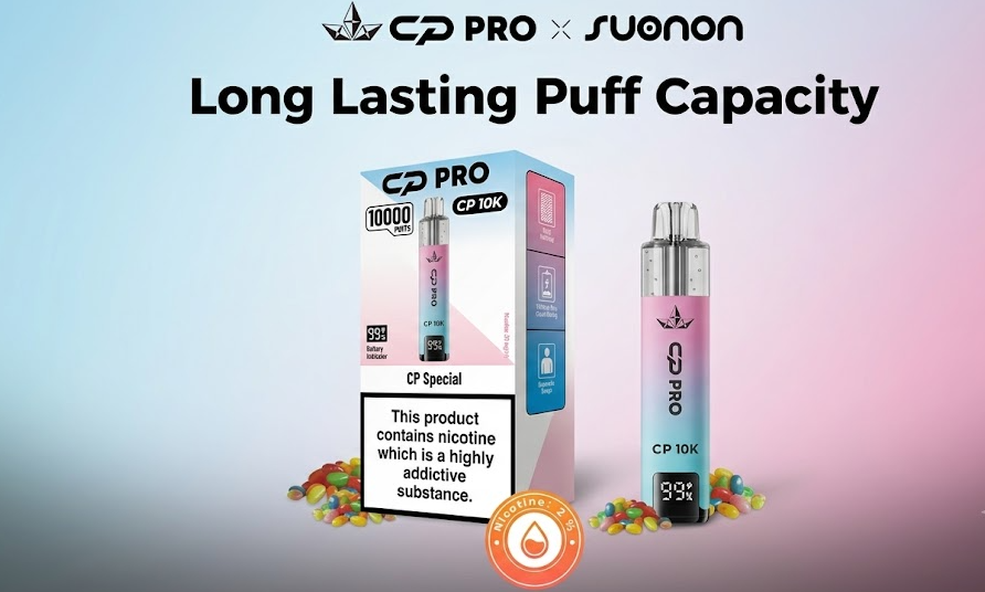 Long Lasting Puff Capacity