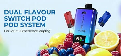 Dual Flavour Switch Pod System for Multi-Experience Vaping