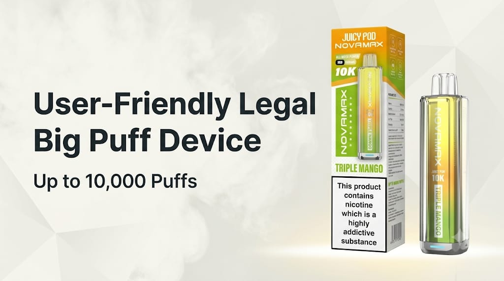User-Friendly Legal Big Puff Device
