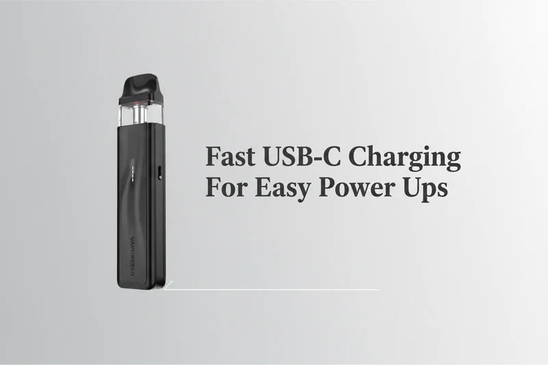 Fast USB-C Charging For Easy Power Ups
