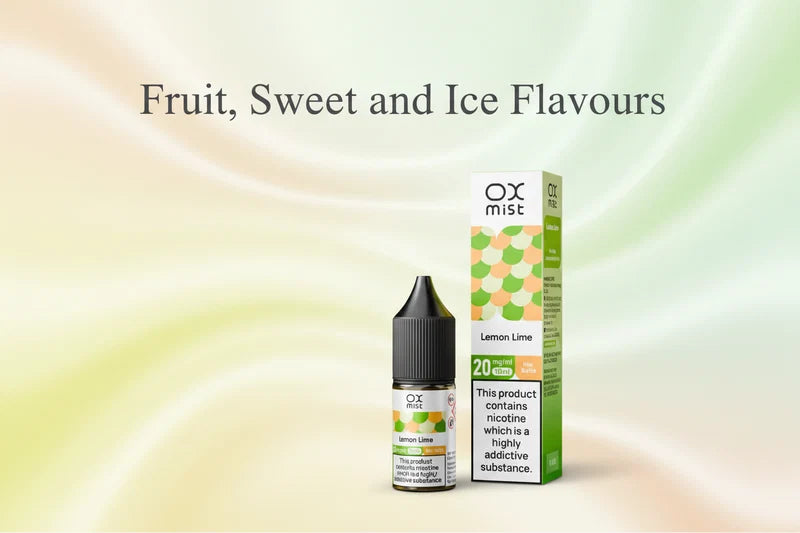 Fruit, Sweet and Ice Flavours
