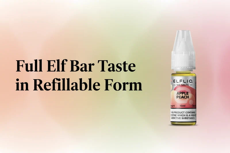  Full Elf Bar Taste in Refillable Form