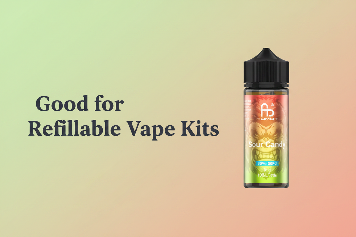Good for Refillable Vape Kits