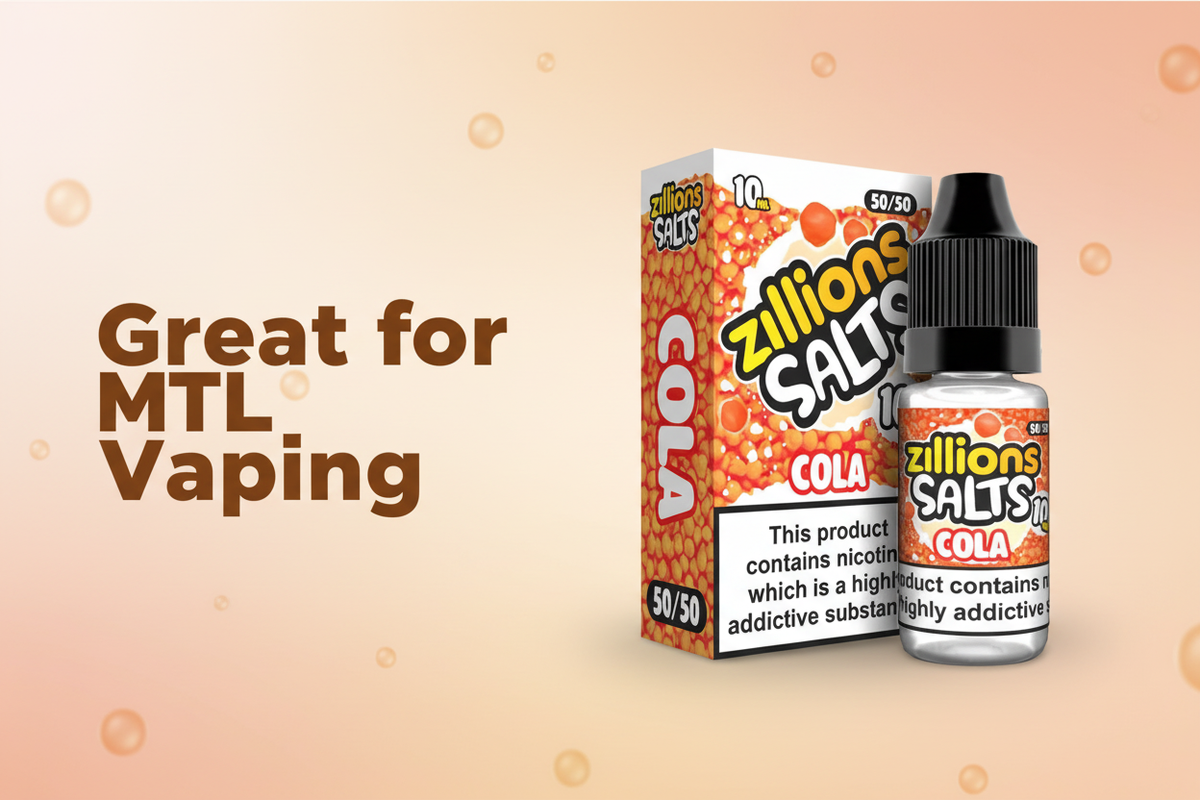 Great for MTL Vaping