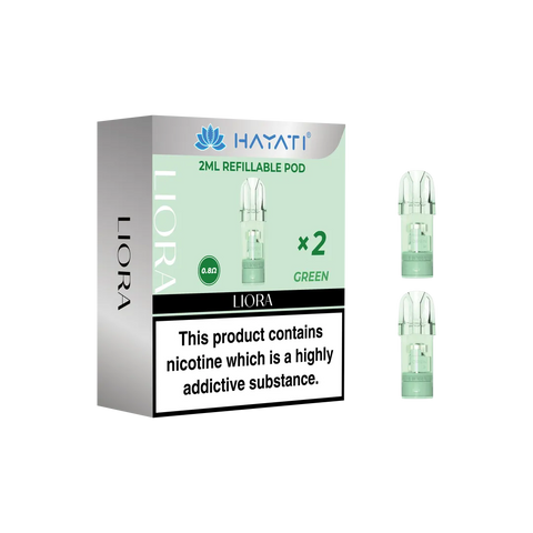 Hayati Liora Refilleable Replacement  Pods Pack of 2