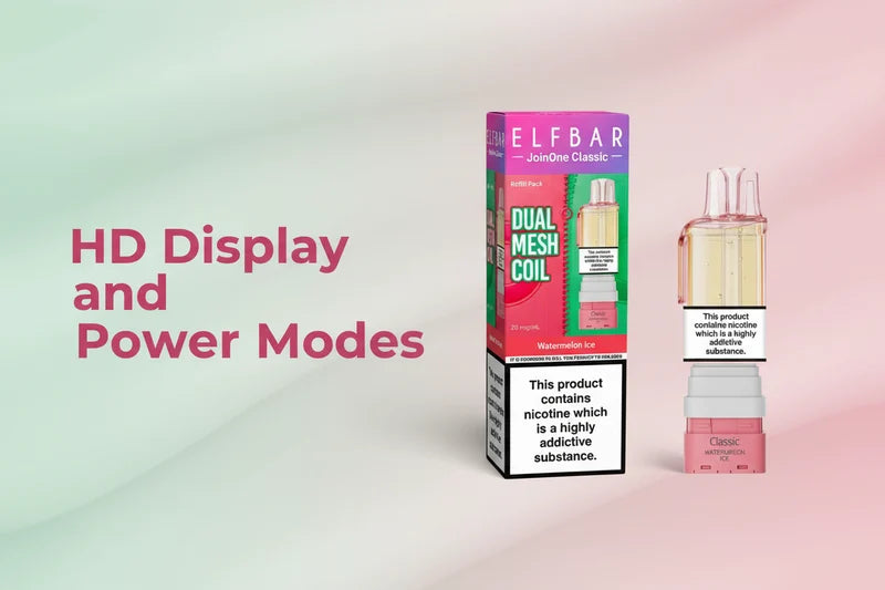 HD Display and Power Modes