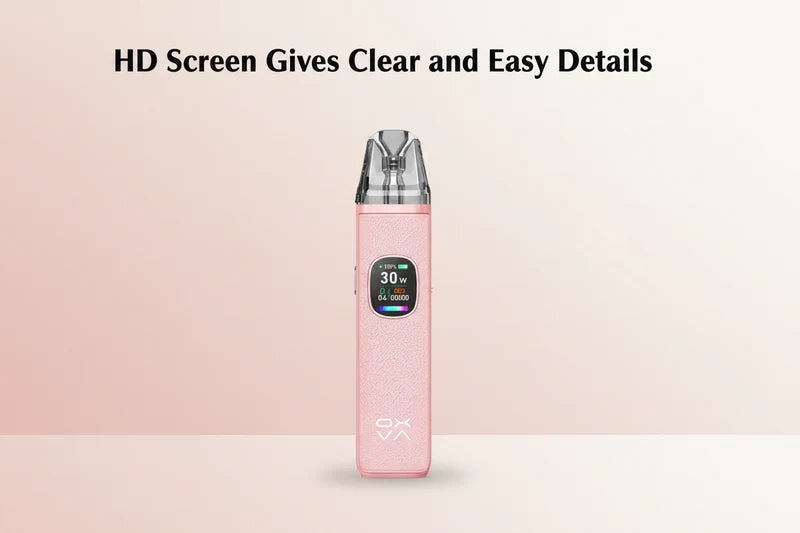 HD Screen Gives Clear and Easy Details