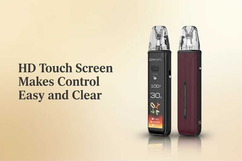 HD Touch Screen Makes Control Easy and Clear
