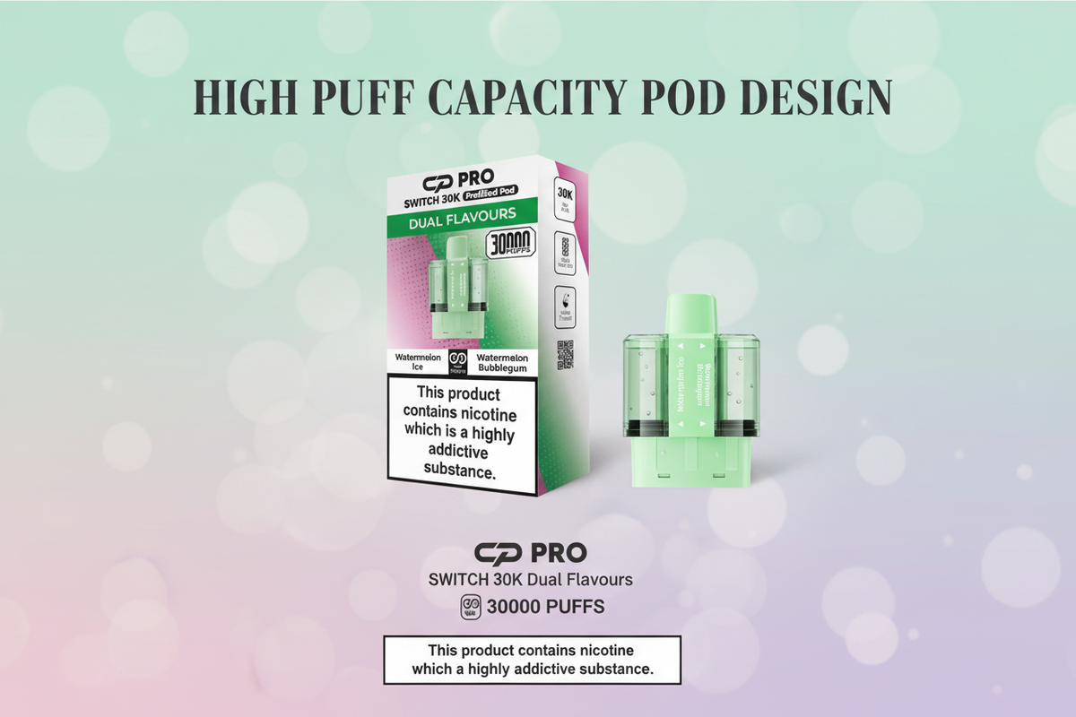 High Puff Capacity Pod Design