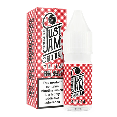 Box of 10 - Just Jam 10ML Eliquid Nic Salts