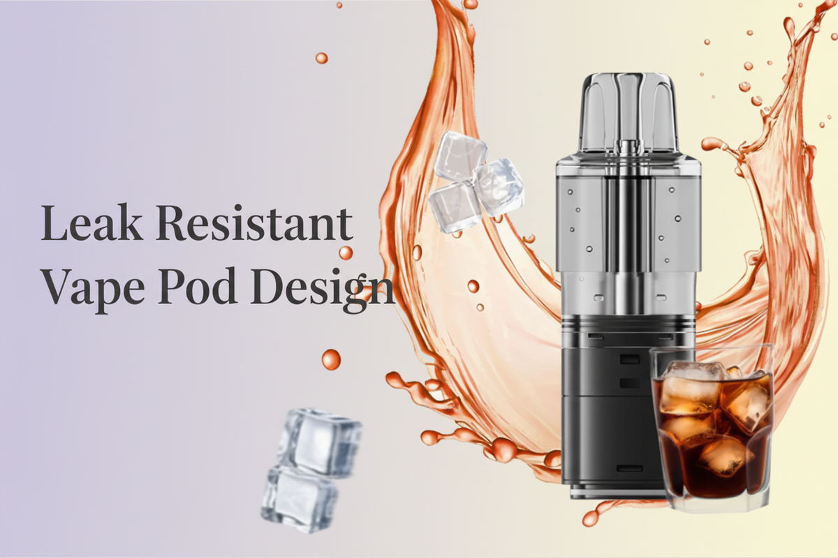 Leak Resistant Vape Pod Design