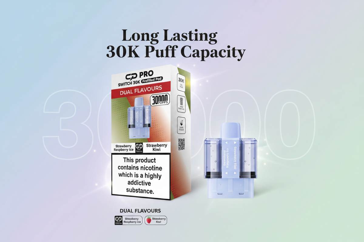 Long Lasting 30K Puff Capacity
