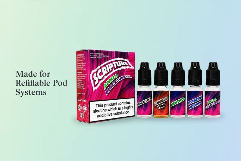 Made for Refillable Pod Systems