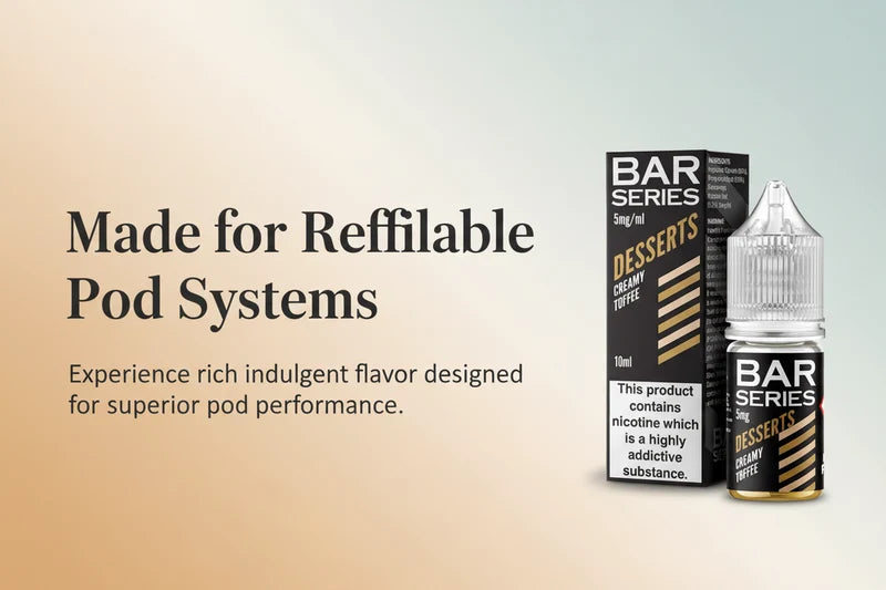 Made for Refillable Pod Systems