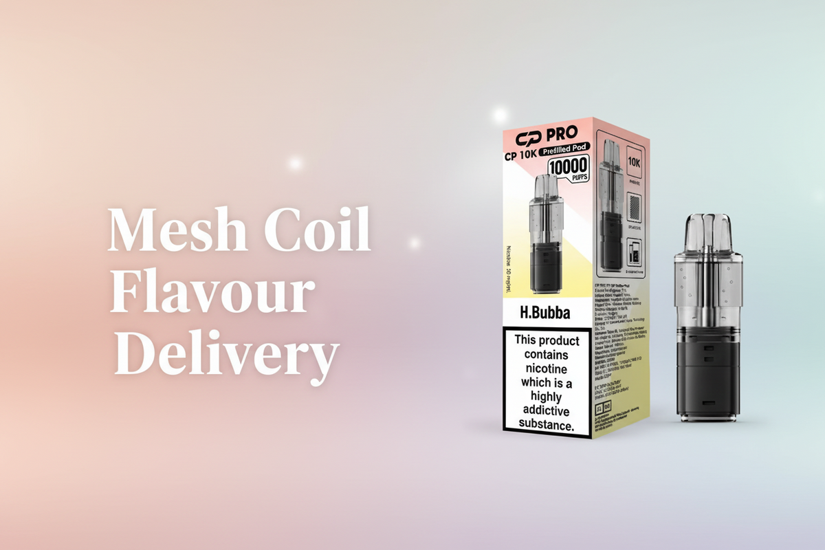 Mesh Coil Flavour Delivery