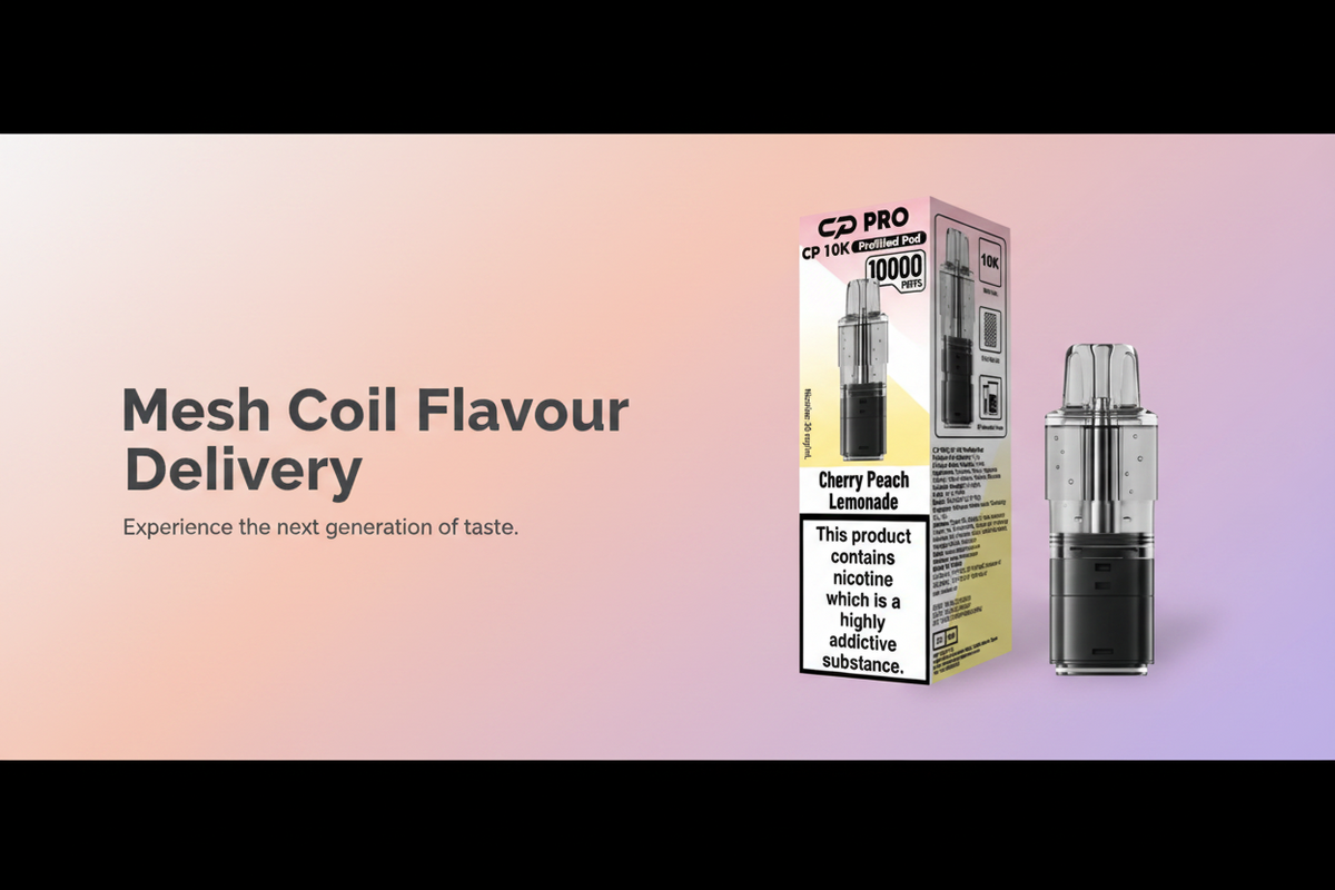 Mesh Coil Flavour Delivery