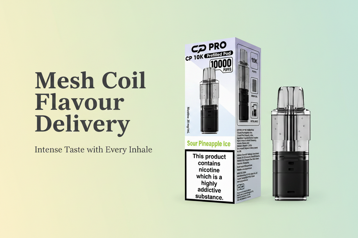 Mesh Coil Flavour Delivery