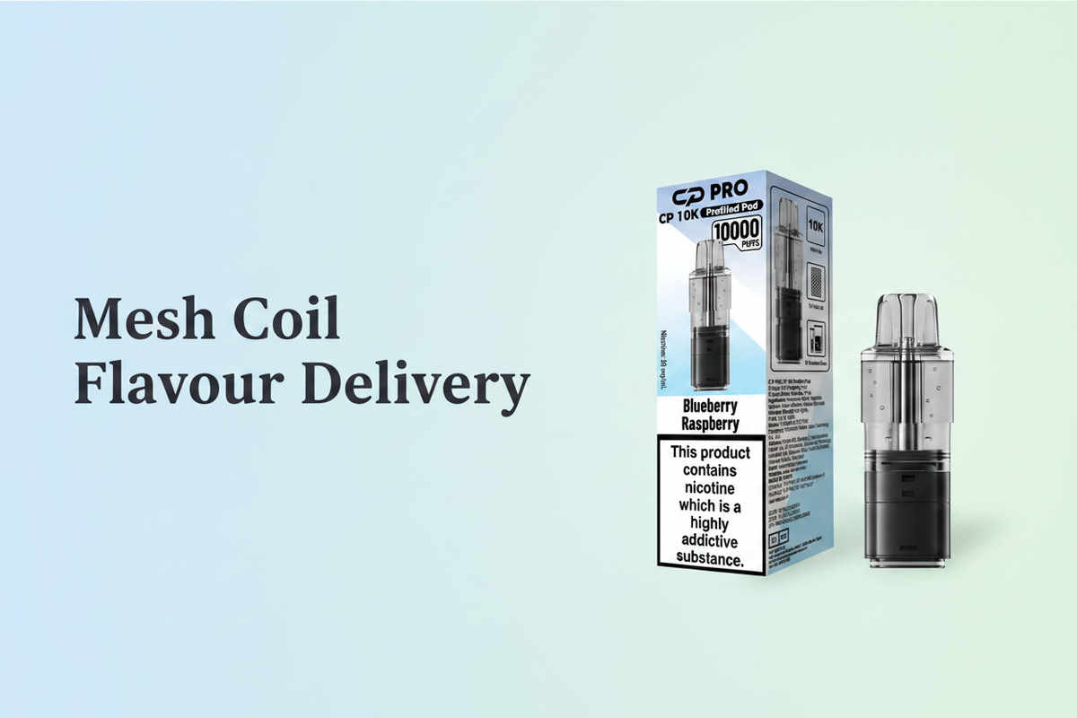 Mesh Coil Flavour Delivery