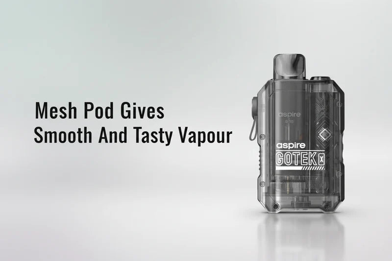 Mesh Pod Gives Smooth And Tasty Vapour