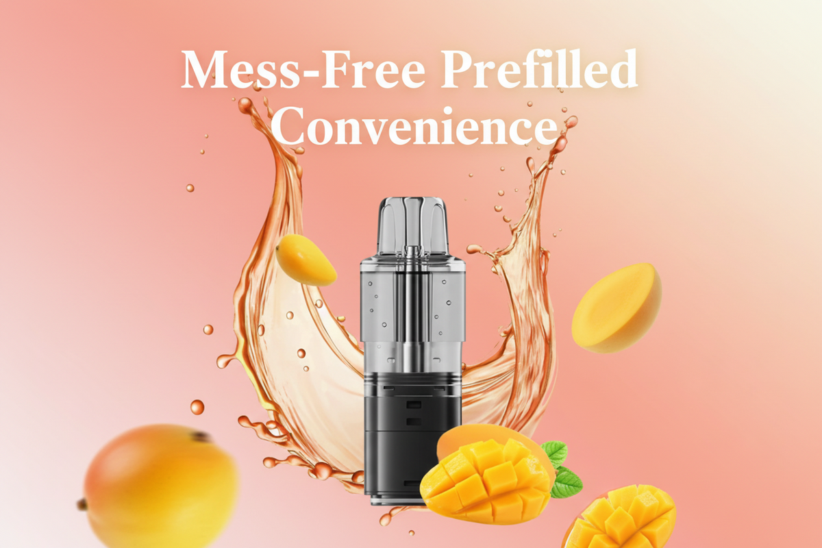Mess-Free Prefilled Convenience