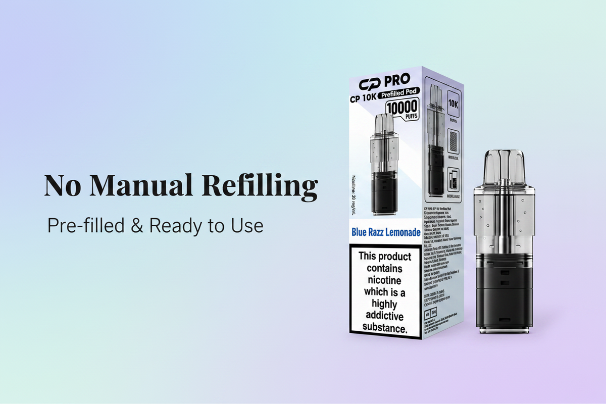 No Manual Refilling