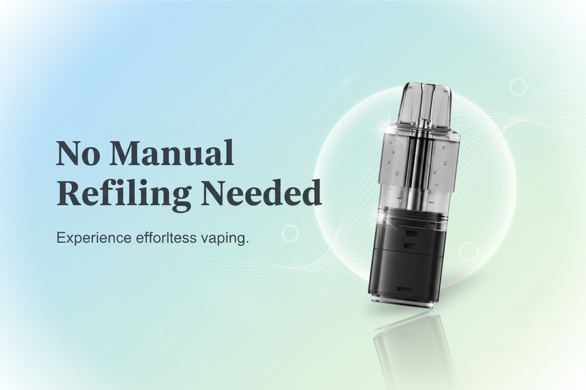No Manual Refilling Needed