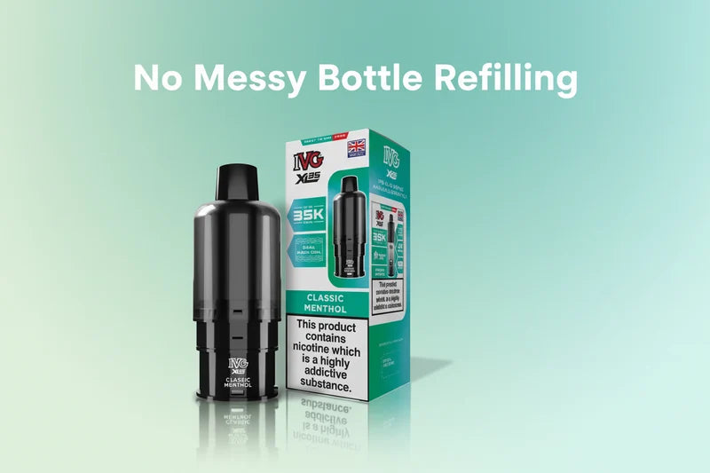 No Messy Bottle Refilling