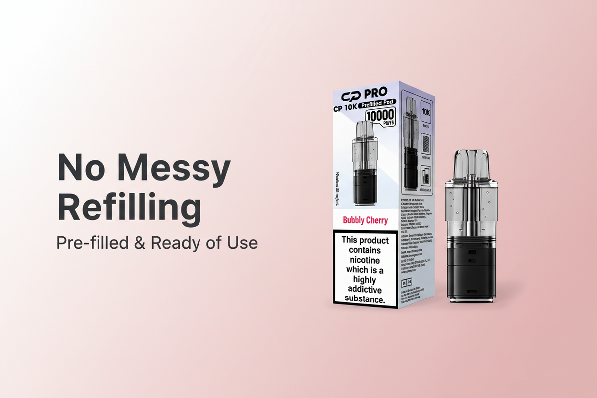 No Messy Refilling