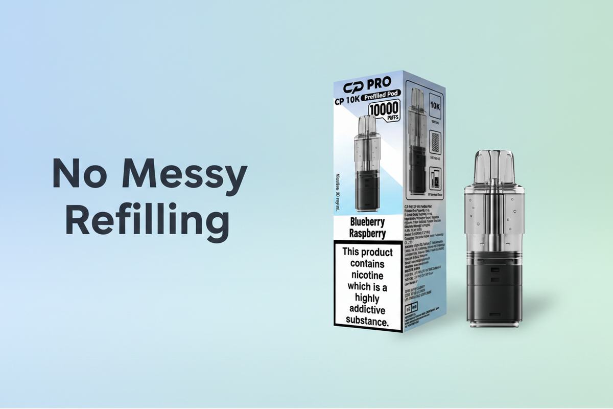 No Messy Refilling