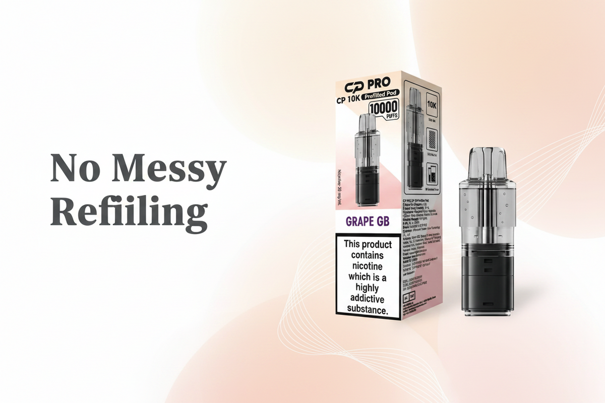 No Messy Refilling