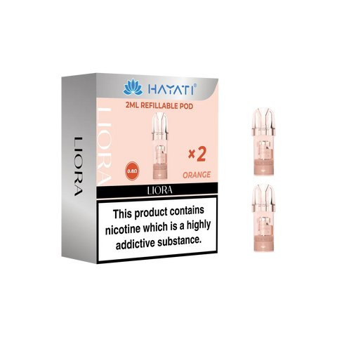 Hayati Liora Refilleable Replacement  Pods Pack of 2