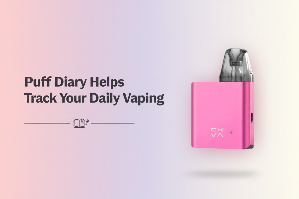 Puff Diary Helps Track Your Daily Vaping