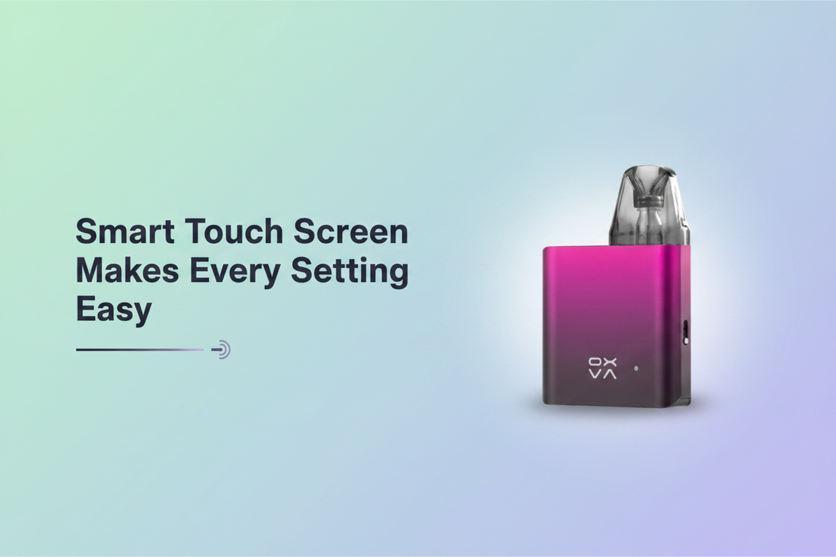 Smart Touch Screen Makes Every Setting Easy