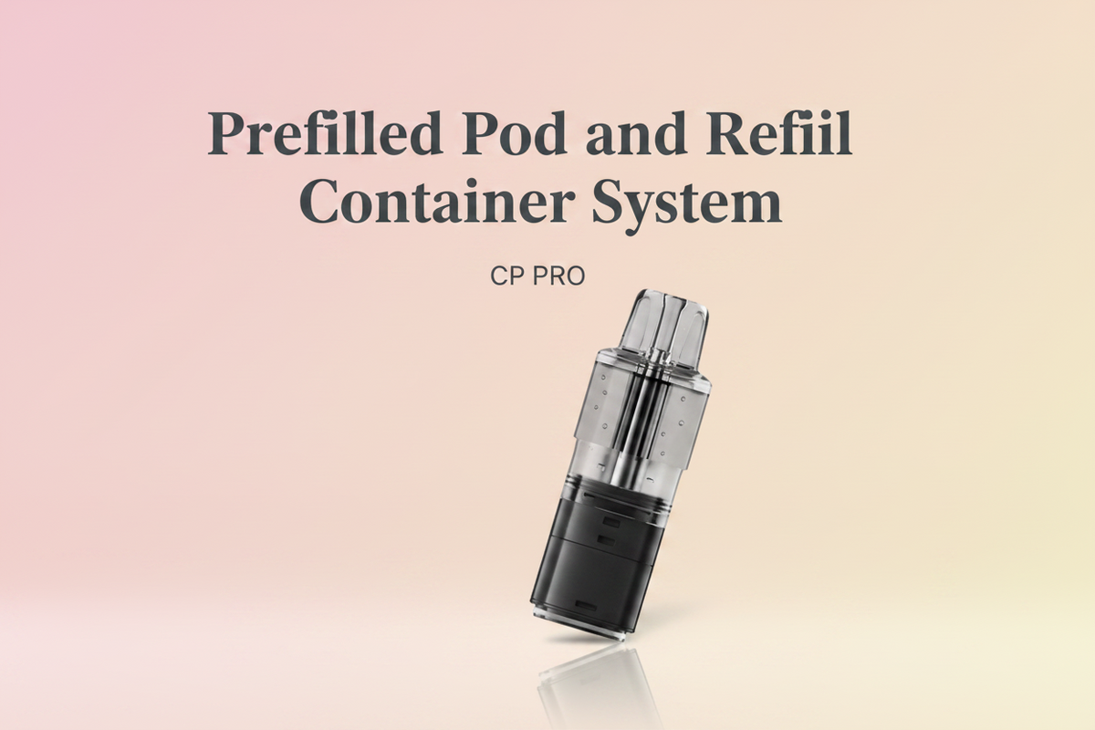 Prefilled Pod and Refill Container System