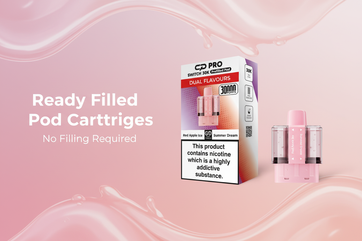 Ready Filled Pod Cartridges